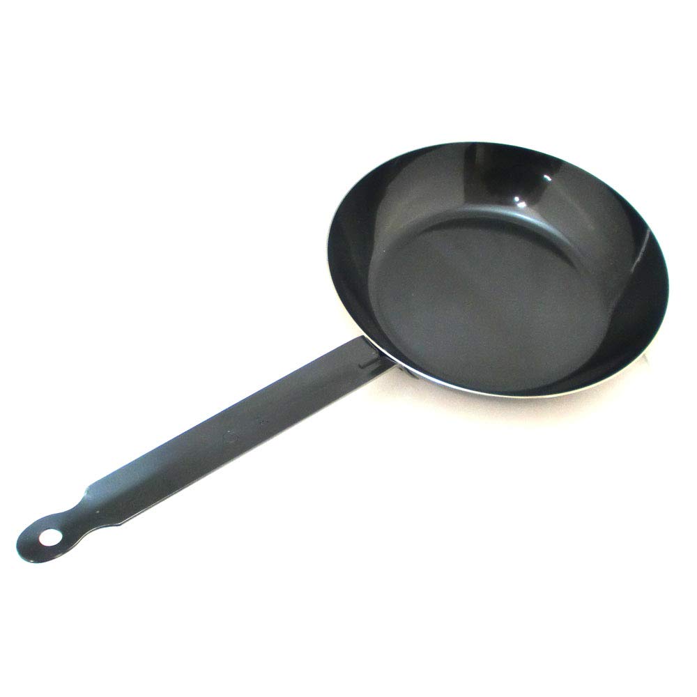 Endoshoji TKG Premium Iron Frying Pan - 7.2 Inch (18 cm) Non-Stick Skillet with 6.6 Inch Handle - Perfect for Searing, Frying & Cooking Steak, Eggs & Pancakes - Ideal for Home Kitchen & Outdoor Camping