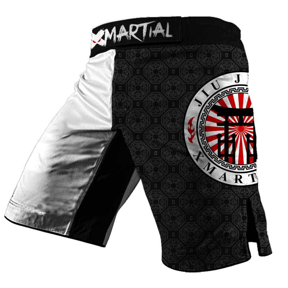Japanese Torii 2.0 Hybrid Grappling Shorts - MMA BJJ No-Gi Training Shorts for Men - Lightweight & Durable for Wrestling, Jiu-Jitsu & Combat Sports
