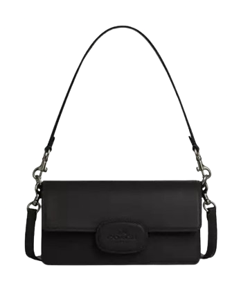 Coach Eliza Flap Crossbody Bag with Leather Covered Closure - Stylish & Functional Women's Handbag for Work, Travel & Everyday Use