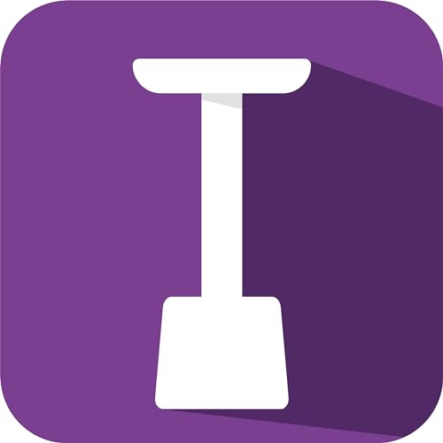 Purple Razor with Stand