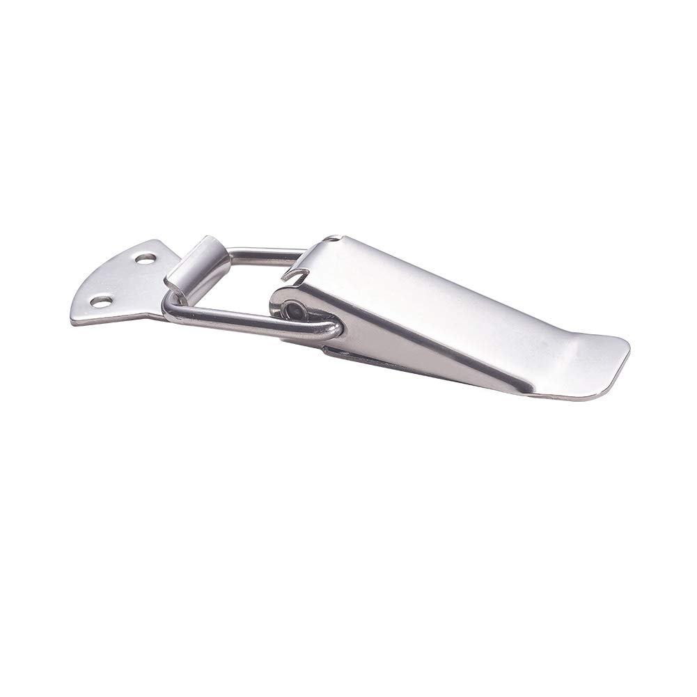 MroMax 1PCS 304 Stainless Steel Spring-Loaded Toggle Latch - 4.02