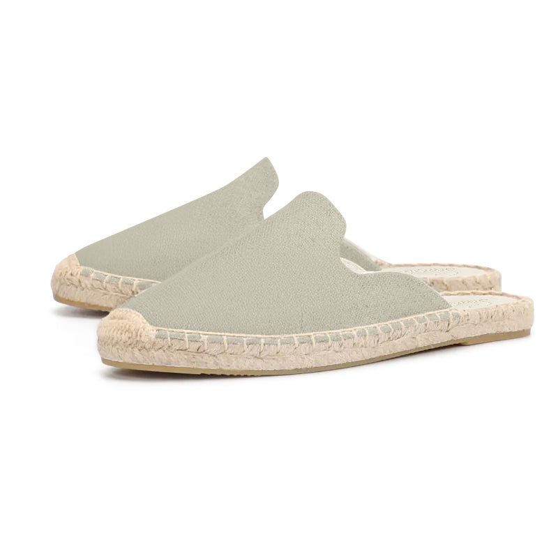 Bayside Mules for Women - Comfortable Slip-On Olive Green House Shoes | Perfect for Indoor, Outdoor, and Spa Use