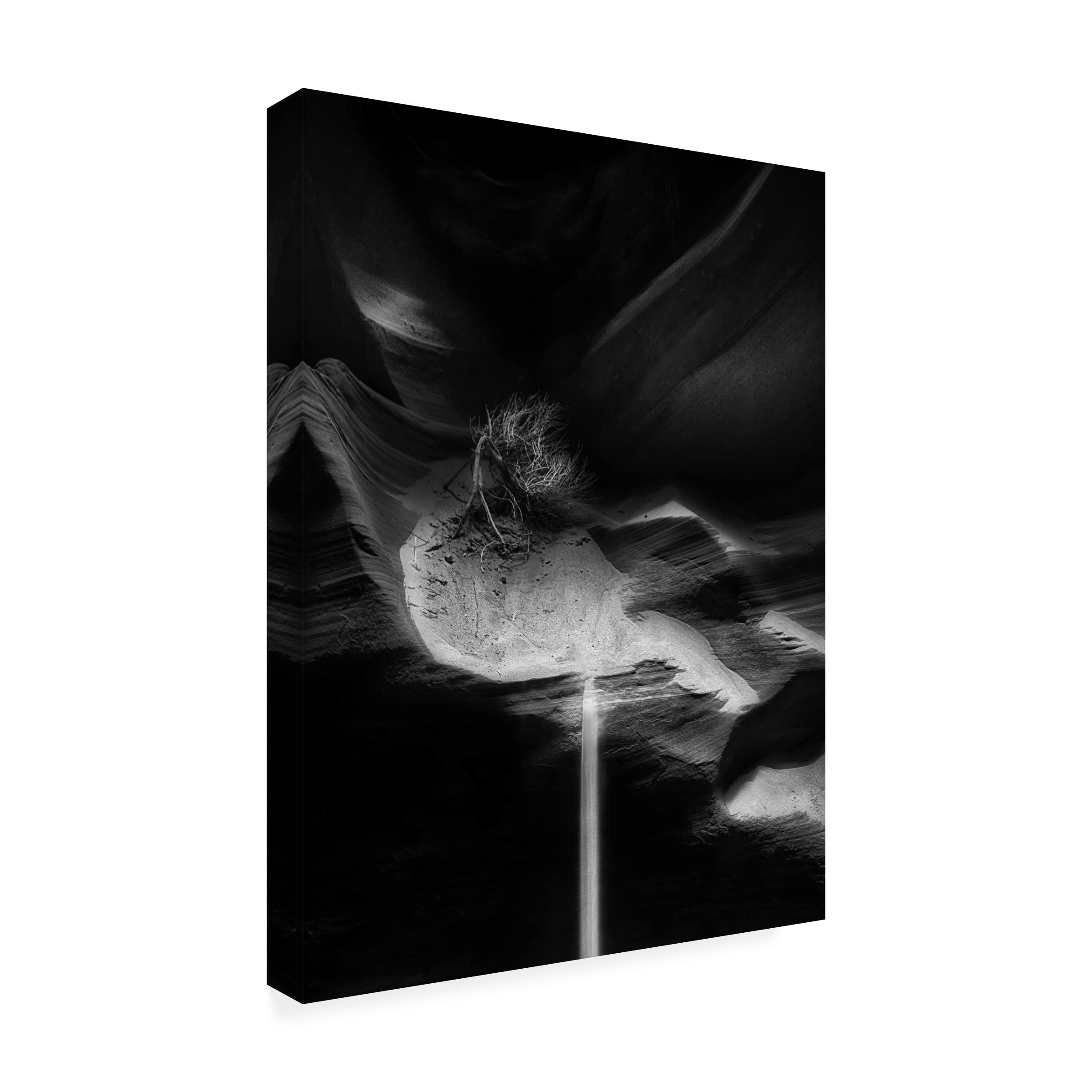 Yvette Depaepe Sand Fall Antelope Canyon Canvas Wall Art Print - Stunning Desert Landscape Painting for Living Room, Bedroom & Office Decor