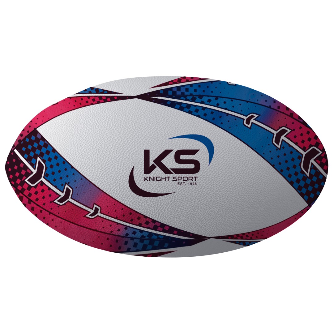 Knight Sport Rugby Union Ball - Official Size & Weight for Training & Matches - Perfect for Rugby Clubs, Schools, and Competitive Play