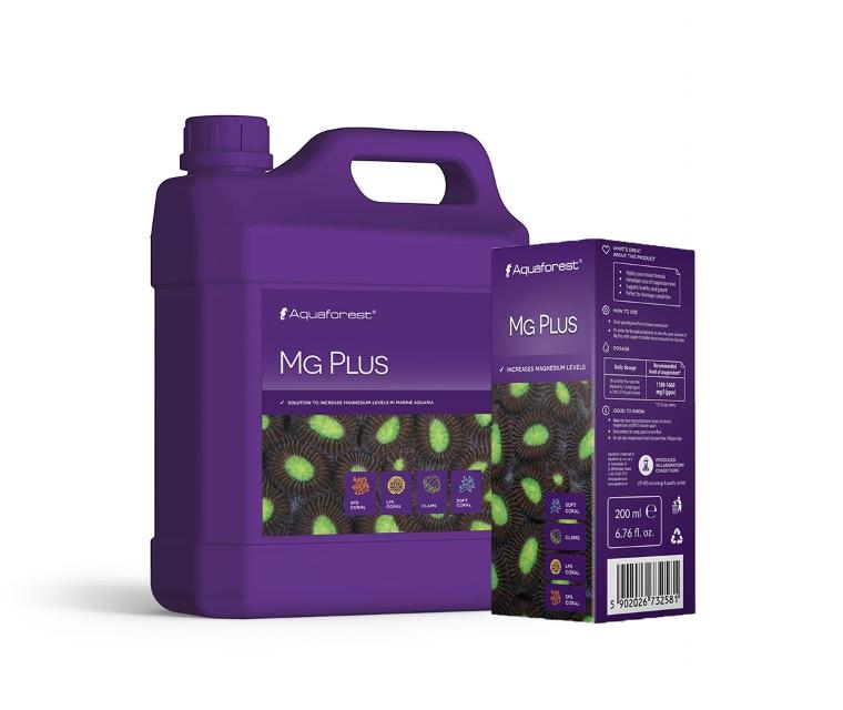 Aquaforest Mg Plus Magnesium Supplement for Reef Aquariums (250ml/2000ml) - Essential for Coral Growth & Marine Tank Health