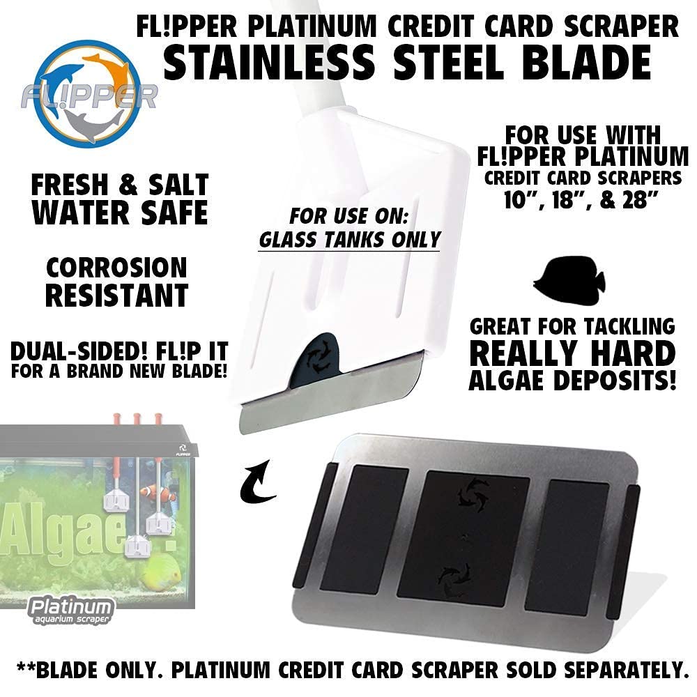 Flipper Platinum Aquarium Hand Scraper Tool - 28