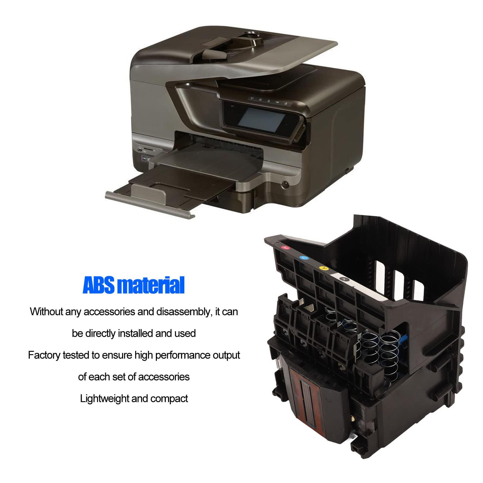 HP Officejet Pro Print Head Replacement for 8100 8600 8620 8610 8650 251DW 276DW Printers - High Quality Inkjet Nozzle for Home & Office Printing