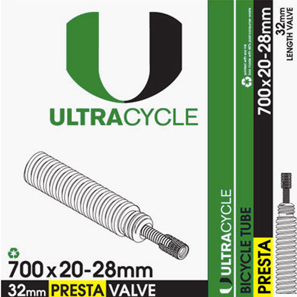 700x20 28 Bike Inner Tube with 33mm Presta Valve - Compatible with Road Bikes, Hybrid Bikes & Commuter Bikes - Perfect for Urban Cycling, Fitness Training & Daily Commutes