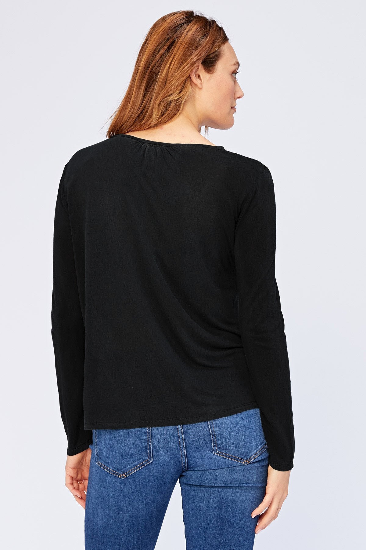 Kalvin Top Black - Stylish Women's Casual Blouse for Everyday Wear | Perfect for Office, Dating & Outings