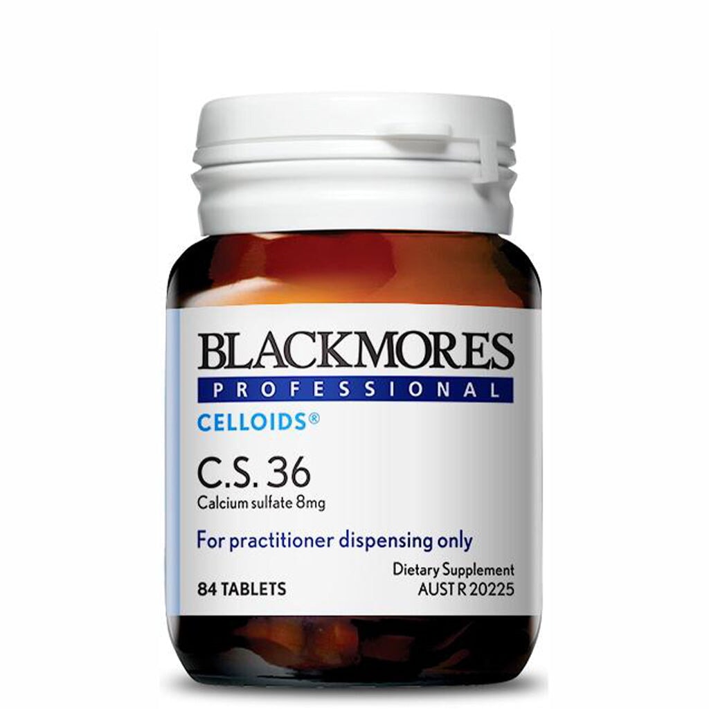 Blackmores Professional Celloids C.S. 36 - Premium Natural Supplement for Immune Support & Wellness | Ideal for Daily Health Maintenance & Active Lifestyle