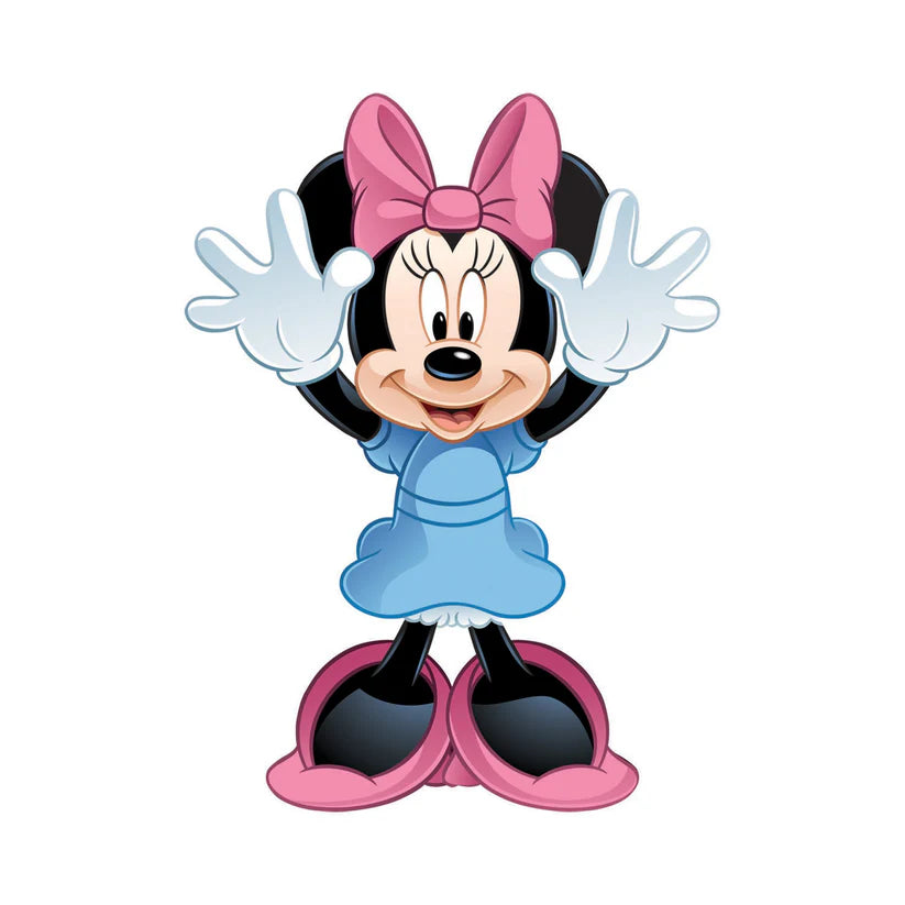 Minnie Mouse Kite - 24 Inch Disney Character Kite for Kids Outdoor Activities, Beach, Park & Picnic Fun