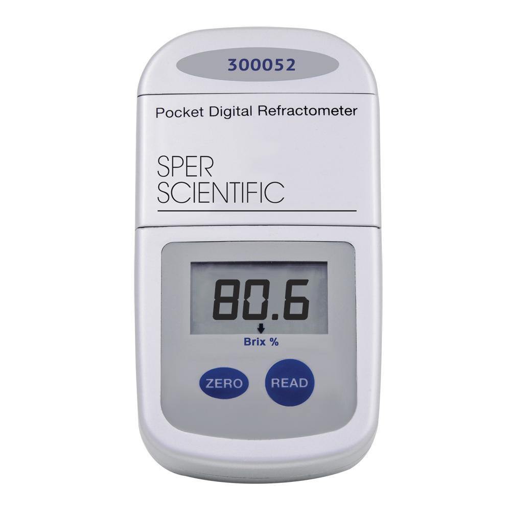 Digital Pocket Refractometer for Brix Measurement (40-88%) - Ideal for Honey, Maple Syrup, and Fruit Juice Testing