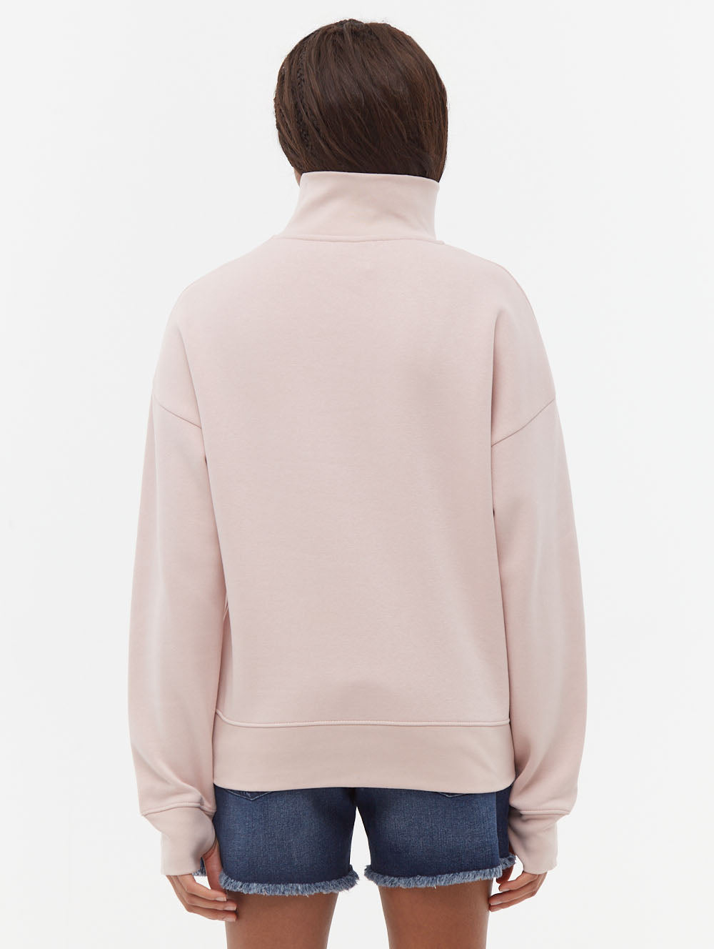 Huntley Quarter Zip Funnel Neck Sweatshirt for Men - Comfortable Pullover Fleece Hoodie for Outdoor Activities, Hiking & Casual Wear