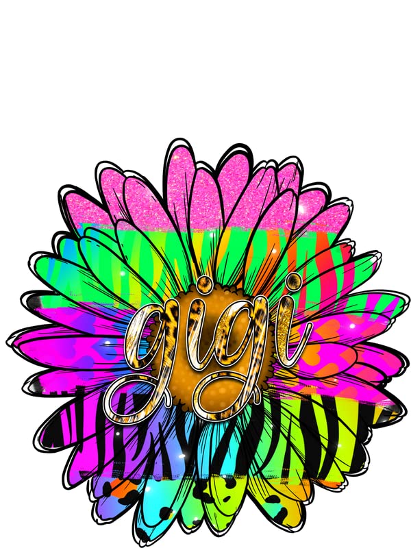 Colorful Sunflower Decal Stickers 2 Pack - 5 Inch Waterproof Vinyl Stickers for Laptop, Water Bottle, Phone Case - Perfect Gift for Women, Girls, Sunflower Lovers (Style S10470)