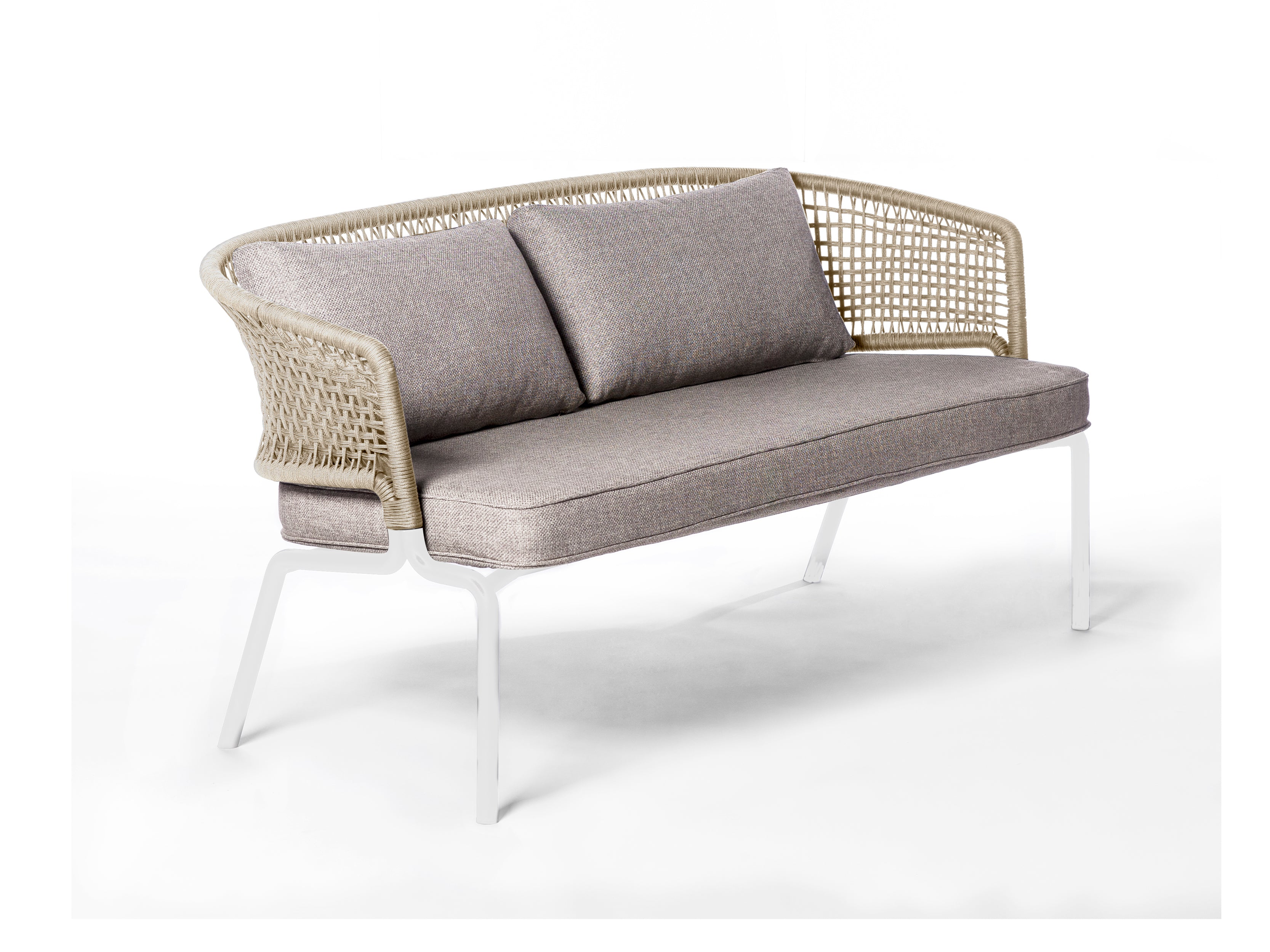 Modern L-Shaped Sectional Contour Sofa - Comfortable Fabric Upholstered Living Room Couch for Small Spaces, Home Theater & Lounge Areas