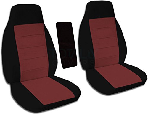 Black and Burgundy