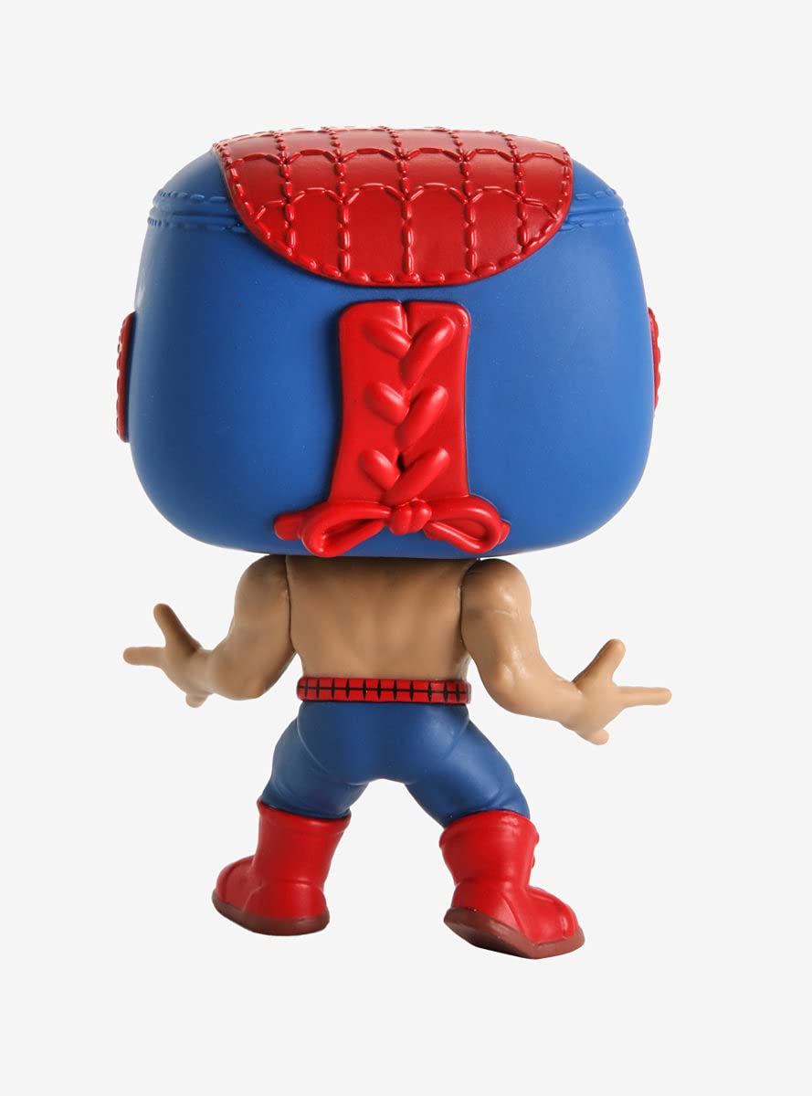 Funko Pop! Marvel Luchadores Spider-Man Action Figure - Collectible Toy for Marvel Fans, Home Decor, and Gift Ideas
