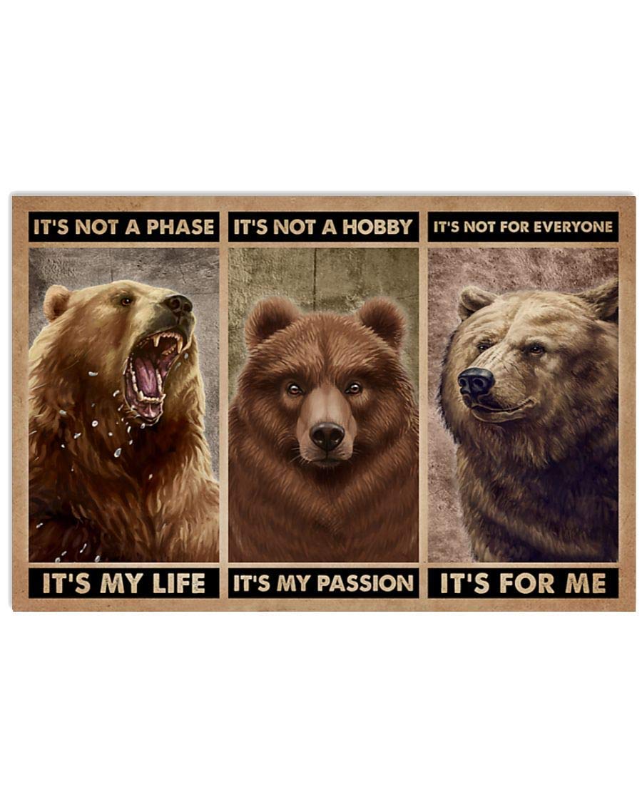 300 Piece Bear Jigsaw Puzzle - Fun Educational Puzzle Game for Adults & Kids - Perfect for Family Game Night & Cognitive Development - Great Gift Idea for Puzzle Lovers