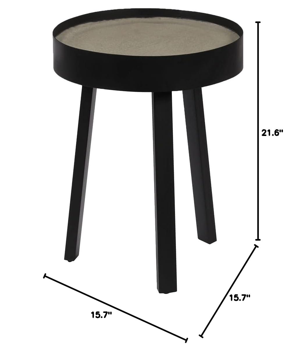 Modern Concrete Coffee Table - 15.7