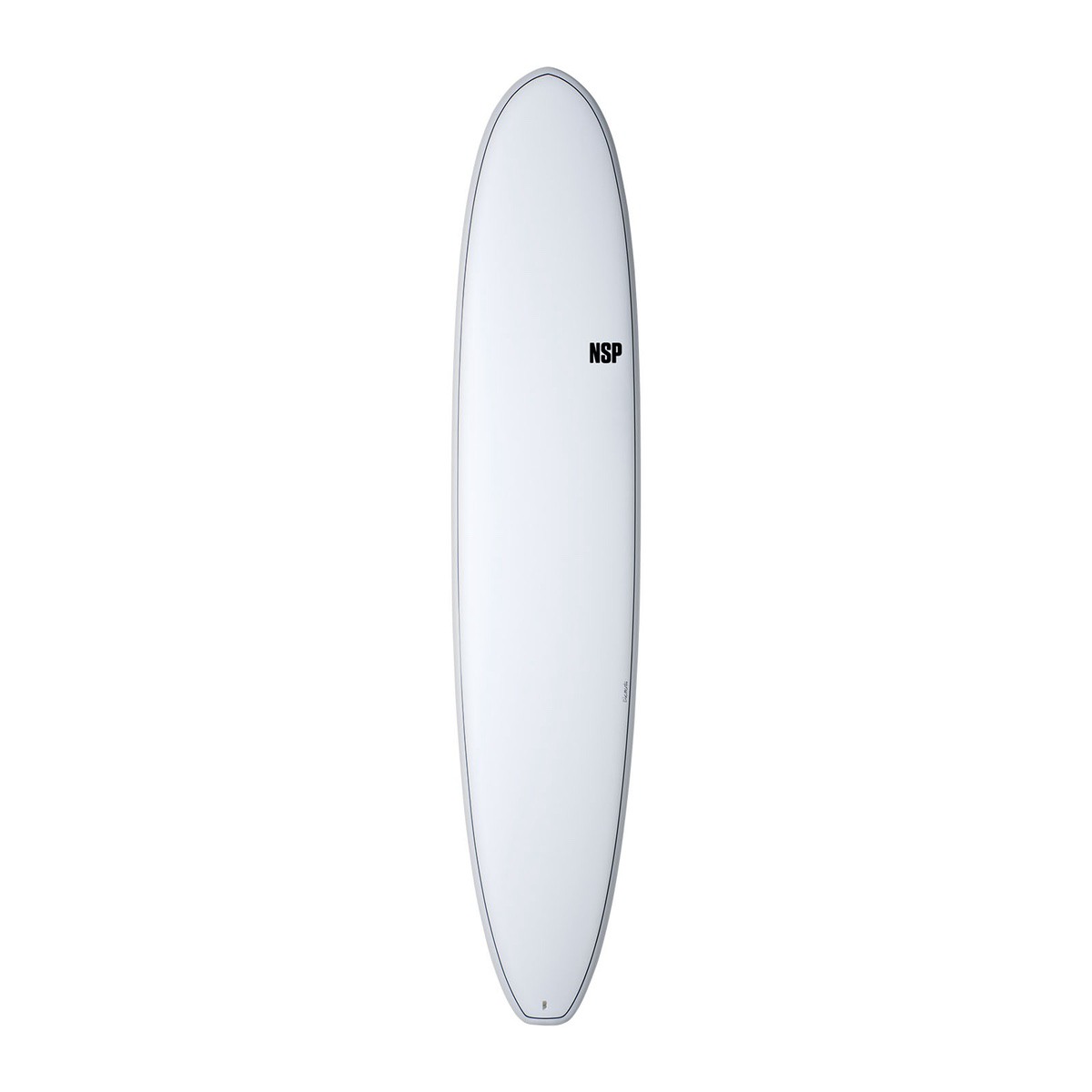 NSP Elements HDT Long 9'0 Surfboard - White FTU Design - Perfect for Beginners & Intermediate Surfers - Great for Small to Medium Waves & Coastal Surfing