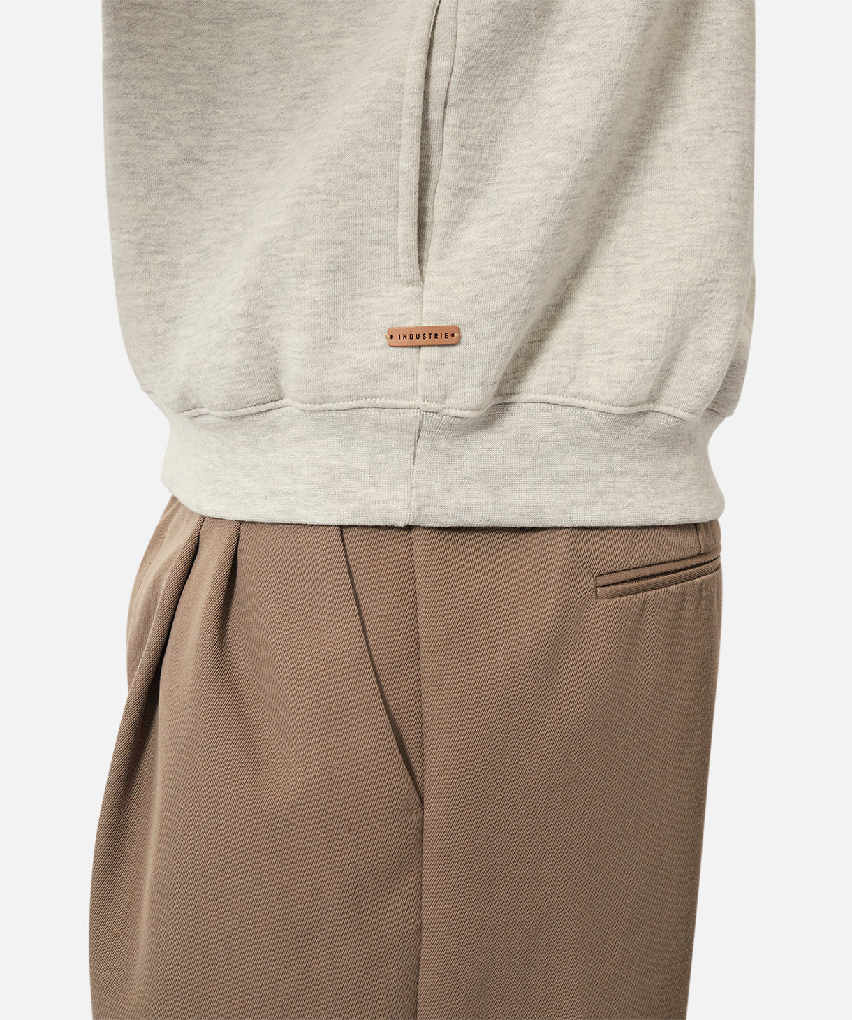 Staunton Tracktop Jacket - Oatmeal Marle Color - Stylish & Comfortable Men's Athletic Wear for Running, Gym & Casual Outfits