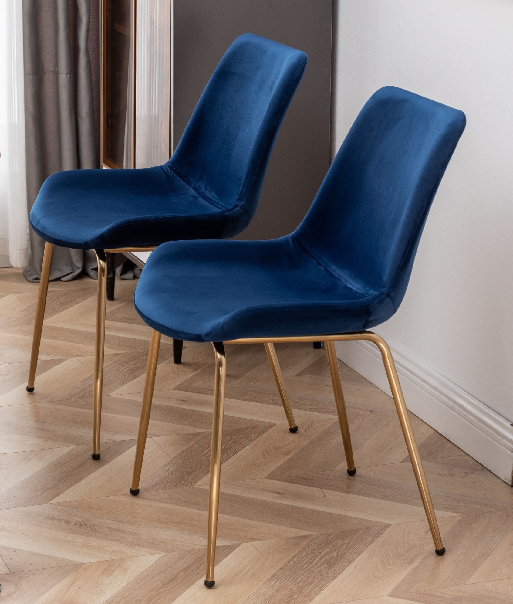 Roundhill Furniture Aufurr 3-Piece Modern Dining Set - 36