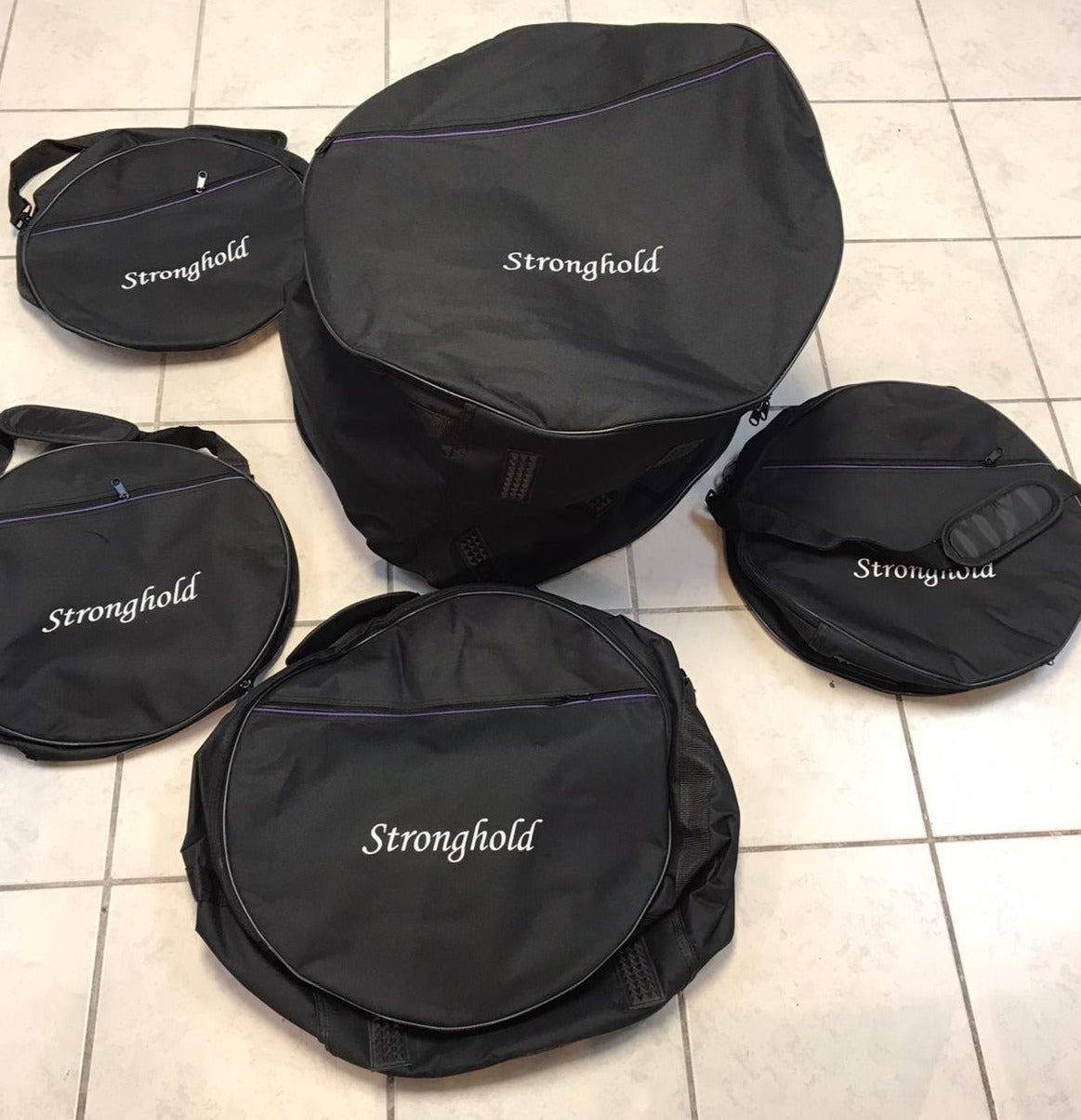 Affordable 5-Piece Drum Bag Set for 12