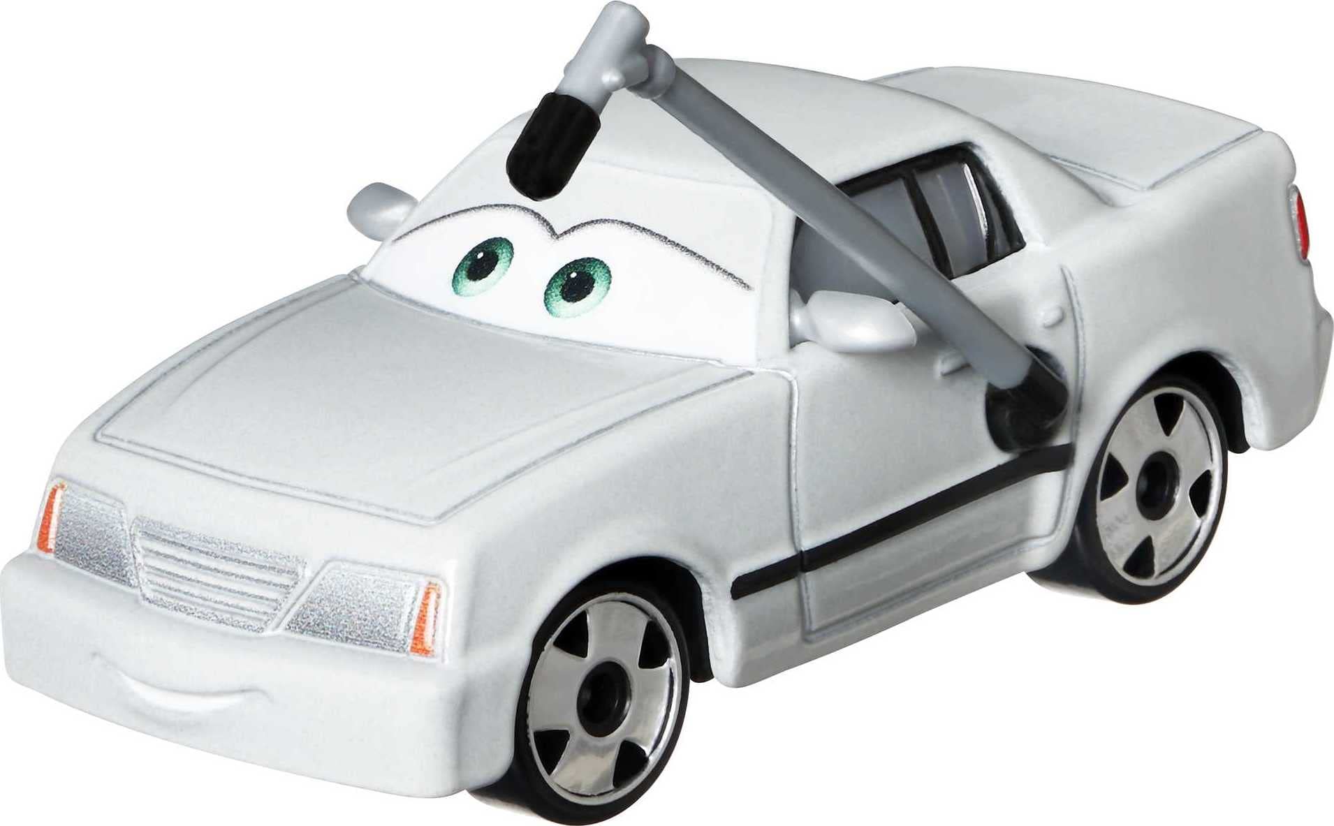 Disney Pixar Cars Derek Wheeliams Miniature Collectible Race Car Toy - Authentic Movie Replica for Kids Age 3+ - Perfect for Playtime, Birthday Gifts & Car Collection Displays