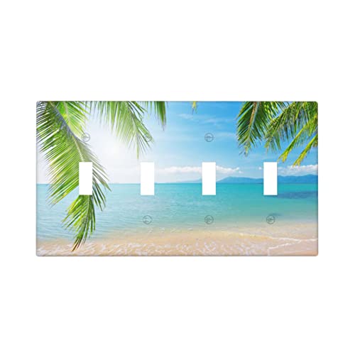 Beach Ocean Waves Wall Plate