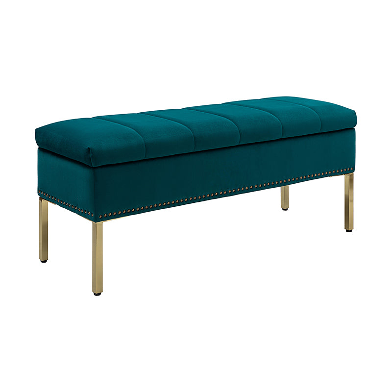 Egmund Upholstered Flip Top Storage Bench - Stylish Ottoman with Hidden Storage for Bedroom, Living Room & Entryway - Perfect for Home Organization & Extra Seating