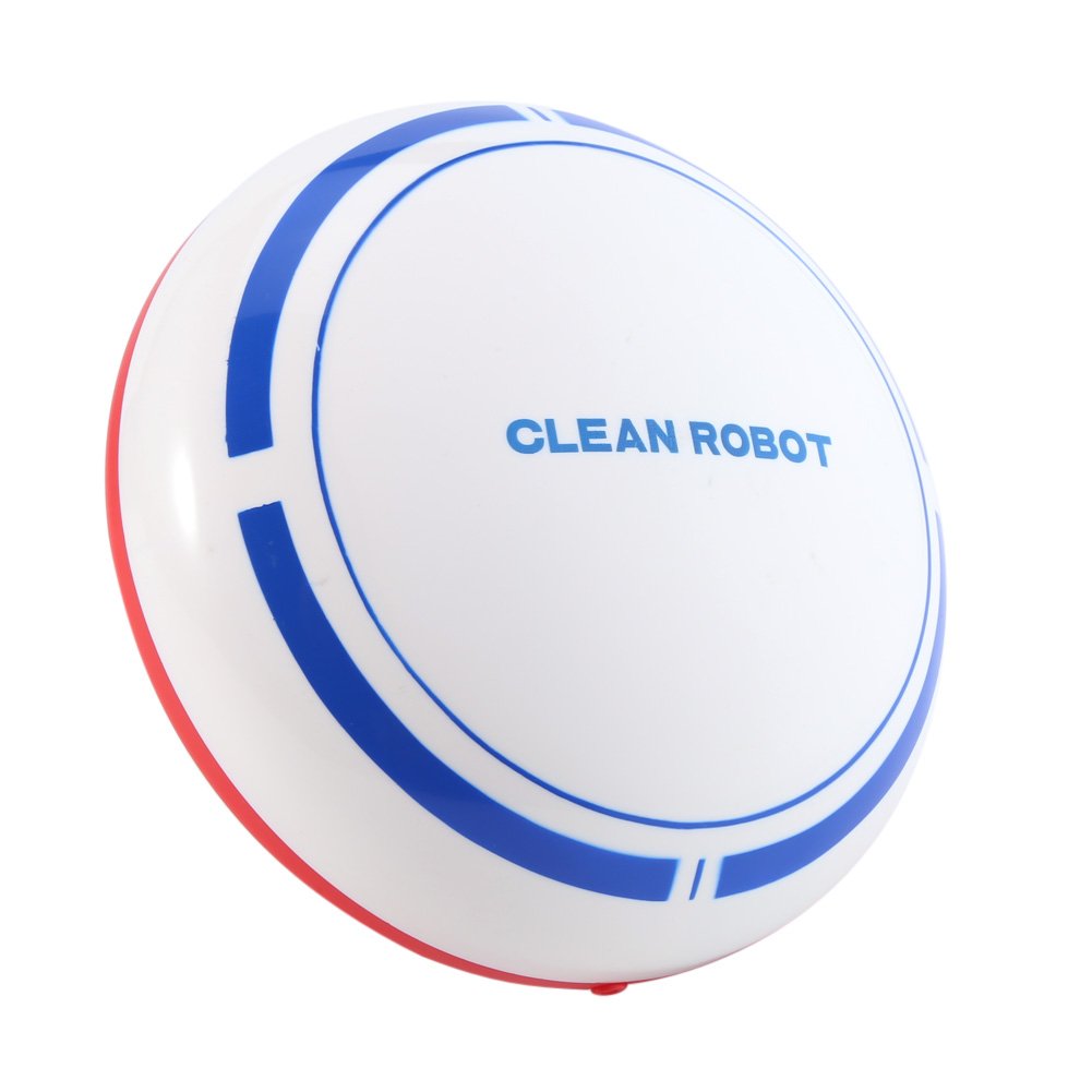 Smart Robot Vacuum Cleaner - Automatic Self-Charging Floor Cleaning Machine with Powerful Suction, USB Rechargeable (Black/White) - Perfect for Pet Hair, Hardwood Floors & Home Cleaning