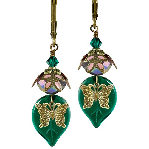 Gold, Dark Green and Lavender