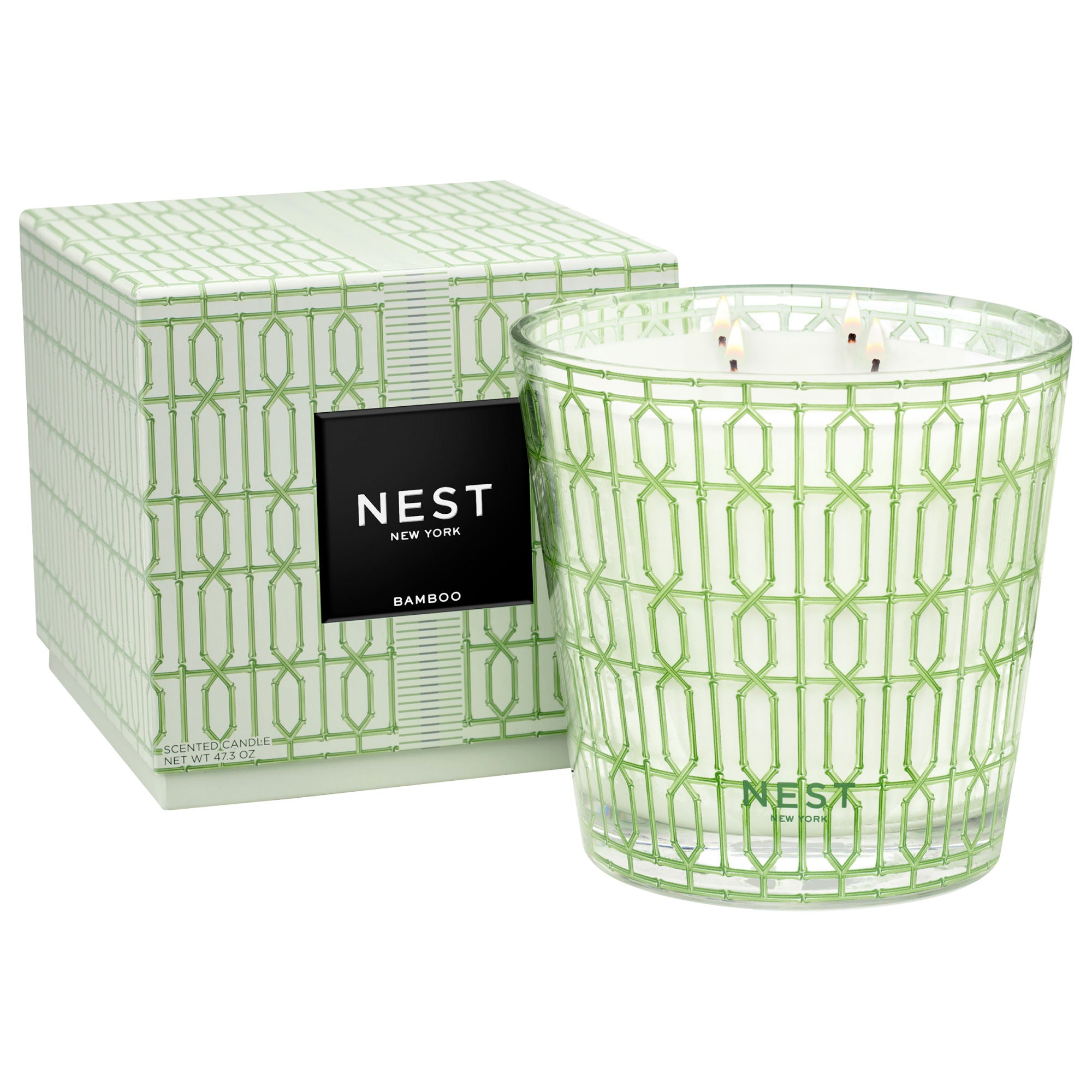 Eco-Friendly Bamboo Scented Candles for Home Decor - Aromatherapy, Relaxation & Romantic Ambiance