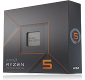 AMD Ryzen™ 5 7600X Desktop Processor 4.7GHz Base, 5.3GHz Boost, 6 Cores - Perfect for Gaming, Streaming & Content Creation