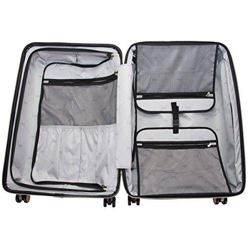 Aimee Kestenberg Women's 28-Inch Camouflage Print ABS & PC Film Expandable 8-Wheel Upright Suitcase - Perfect for Business Travel & Vacation Luggage
