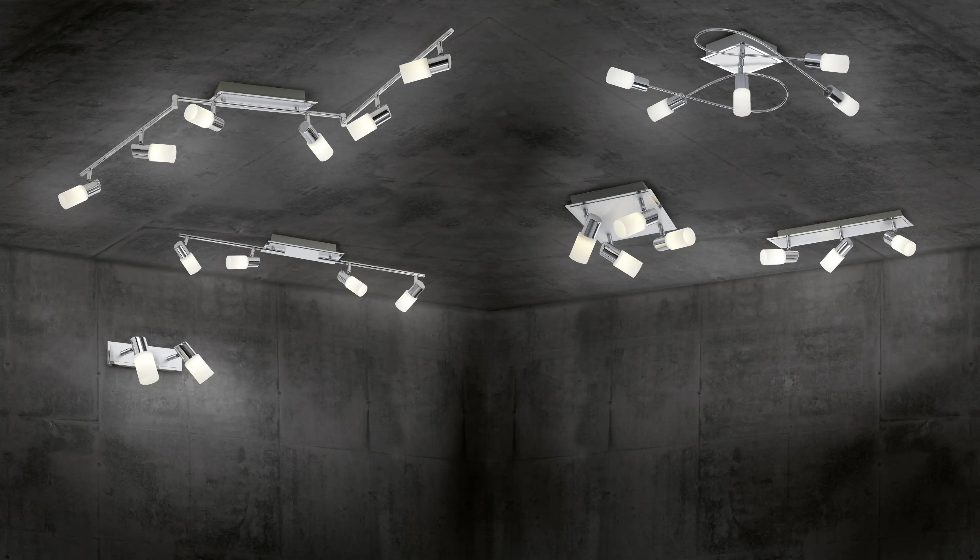 2Lt Wall Mount Spotlight - Clapton LED Recessed Lighting for Home & Office - Perfect for Hallways, Kitchens, and Outdoor Spaces