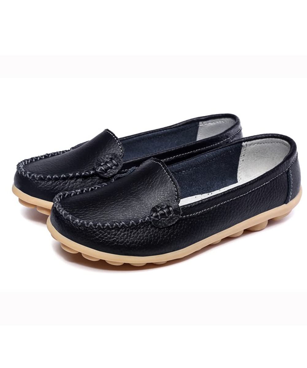 WERWAES Women's Casual Loafers - Classic Lightweight Slip-On Comfort Flats for Driving, Walking & Outdoor Activities | Perfect Boat Shoes & Moccasins for Everyday Wear