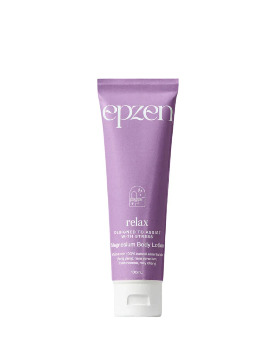 Epzen Magnesium Body Lotion for Relaxation & Muscle Relief - Hydrating Moisturizer for Stress Relief, Sleep Aid & Skin Care - Perfect for Post-Workout Recovery & Nighttime Relaxation