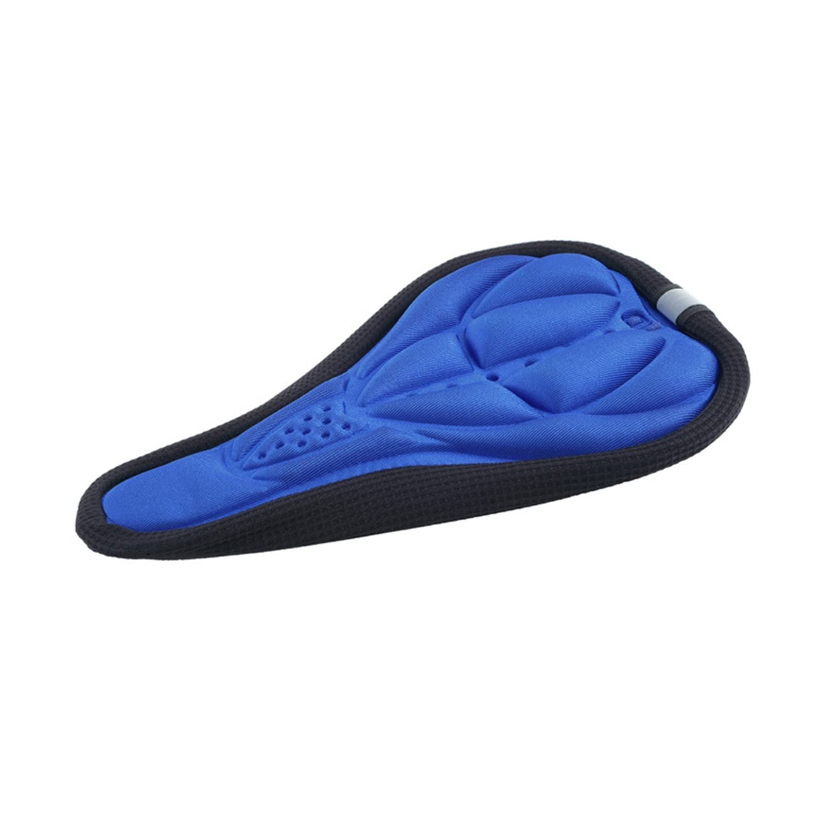 **HuaShslt 3D Soft Breathable Bike Seat Cover - Comfortable Foam Cycling Saddle Cushion for Mountain & Road Bikes - Blue - Perfect for Long Rides & Commuting**