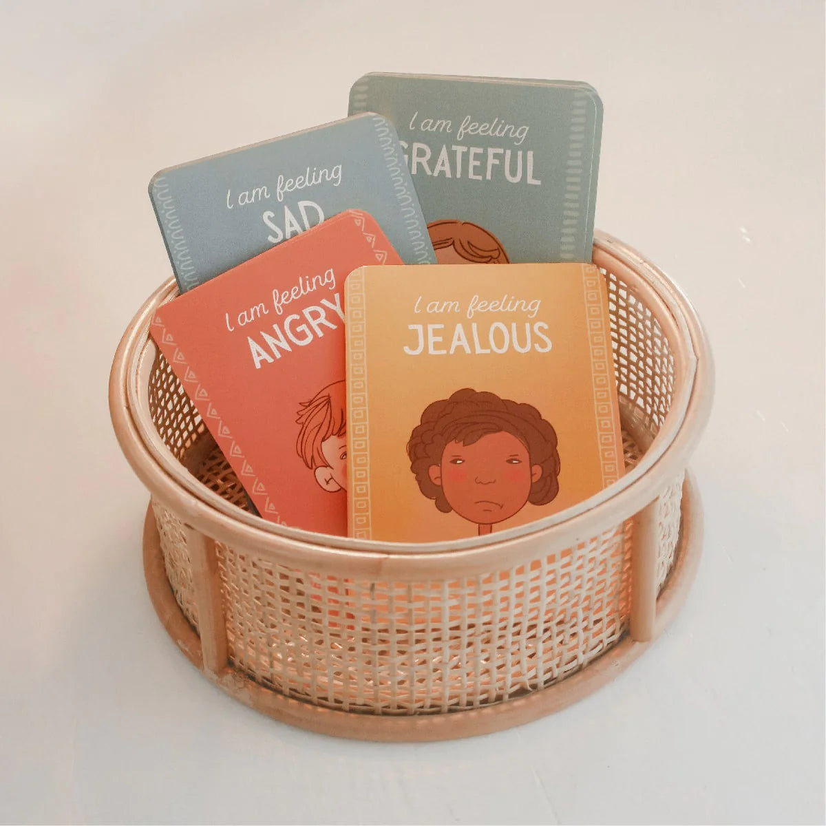 Creative Sprout Kids Emotion Affirmation Cards - Positive Affirmations for Children's Emotional Growth - Perfect for Therapy, Classroom & Home Use