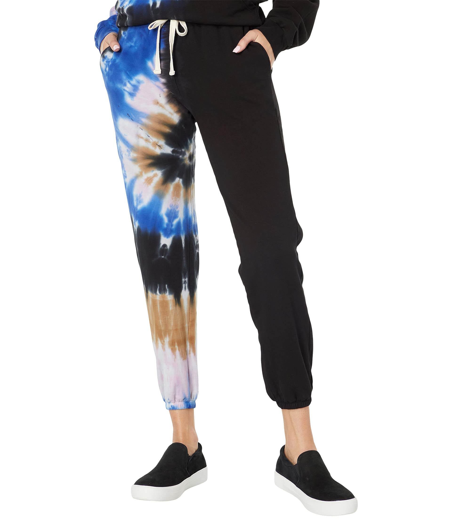 Electric & Rose Vendimia Joggers - Women's High Waisted Fleece Lined Jogging Pants for Yoga, Lounge & Winter Comfort