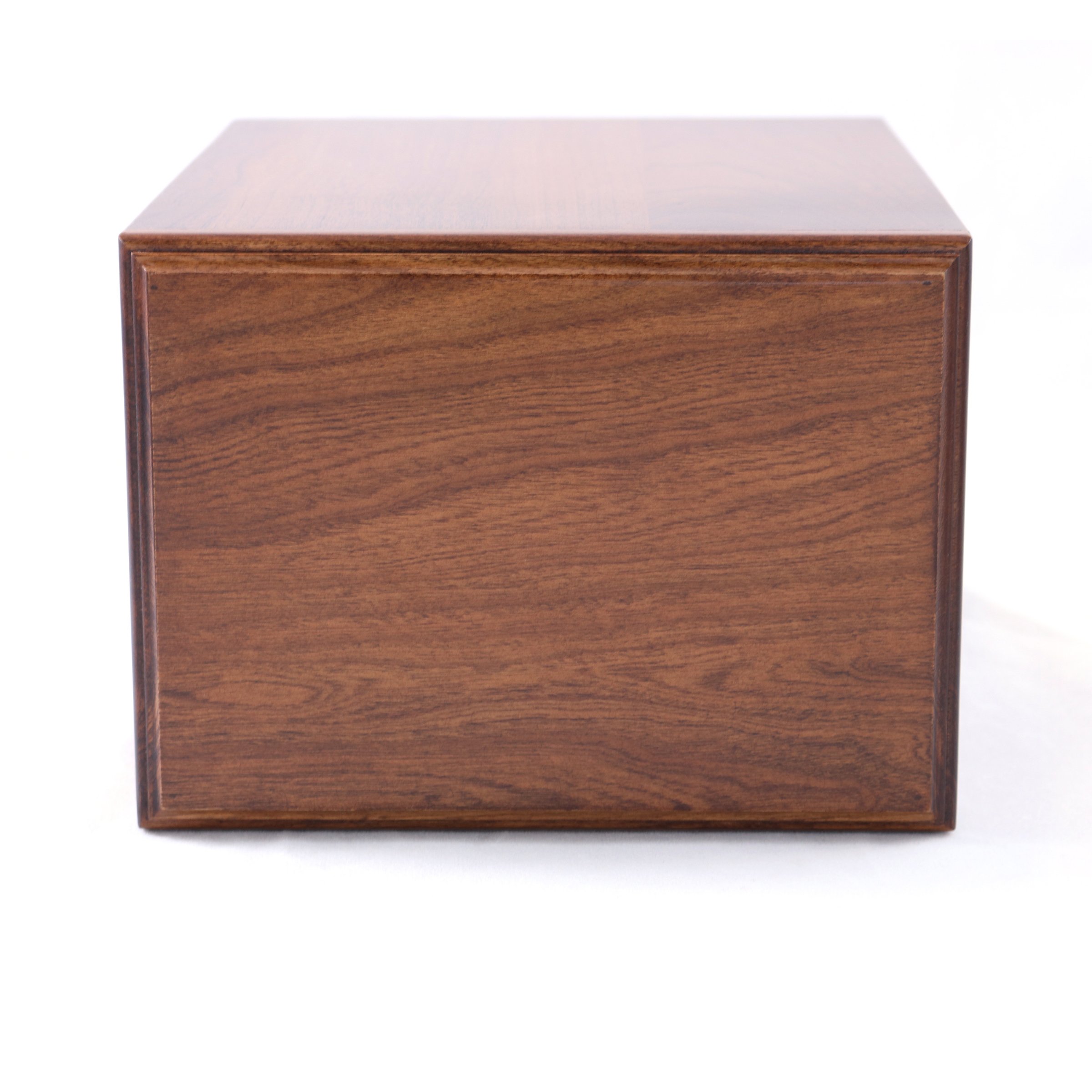 Premium Cherry Wood Cremation Urn for Adults - Handcrafted Memorial Urn for Ashes - Perfect for Home Display, Funeral Services & Memorial Keepsakes