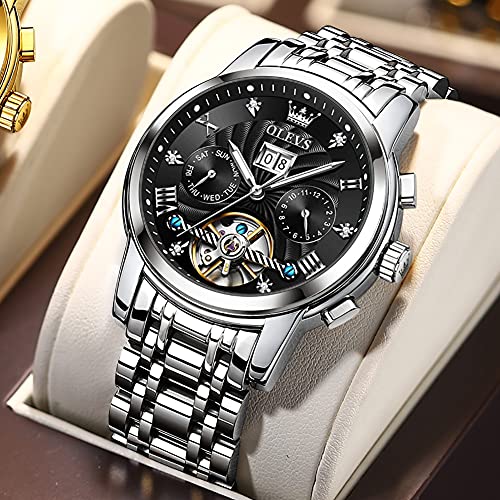 9910: Sliver strap & black dial