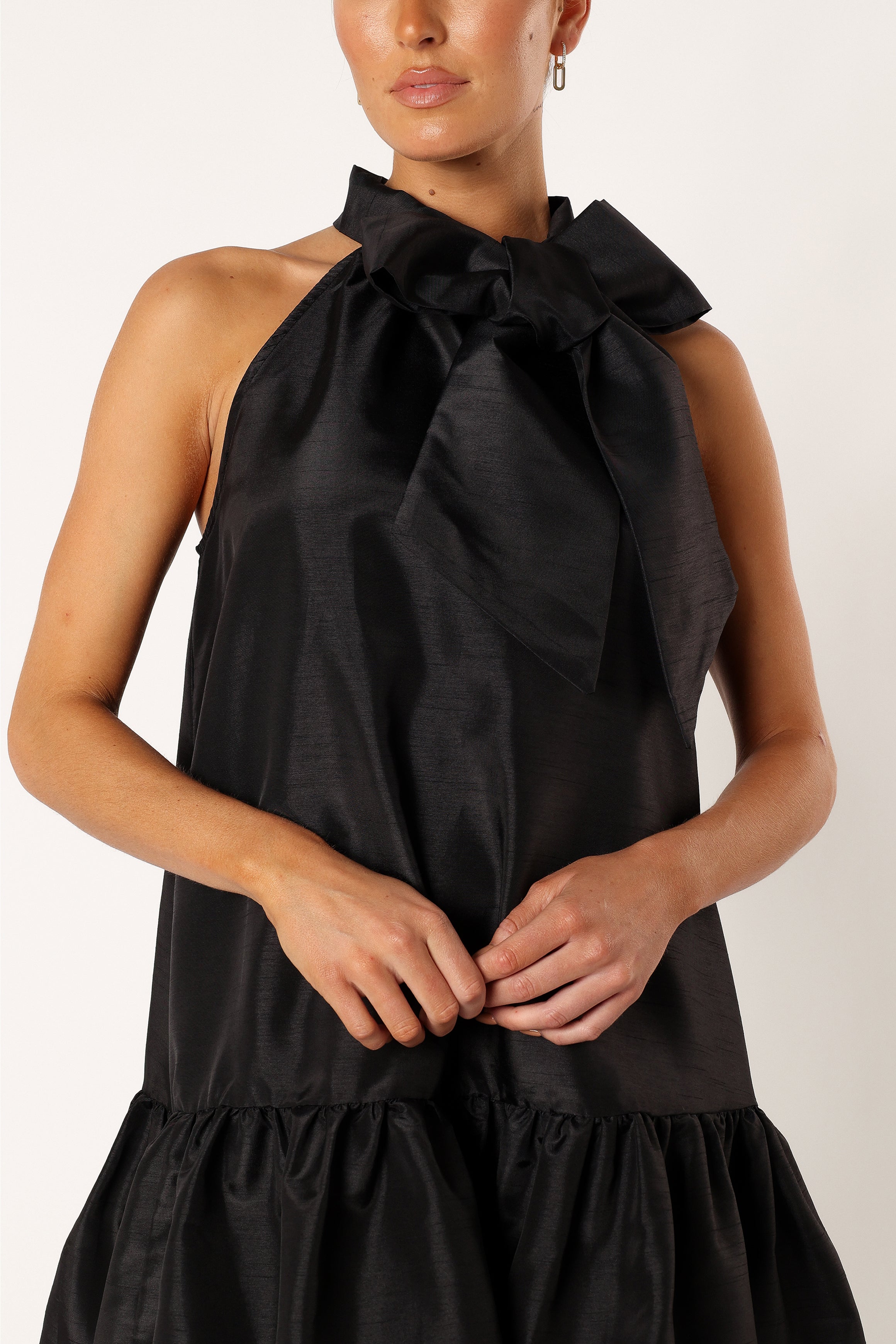 Jenna Halterneck Mini Dress for Women - Sexy Black Bodycon Party Dress - Perfect for Night Out, Club, Date Night & Special Occasions