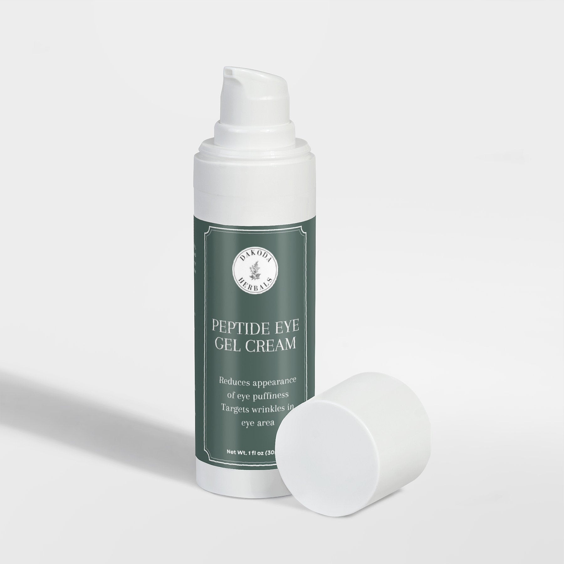 Best Peptide Eye Gel Cream for Wrinkles & Dark Circles - Anti-Aging Eye Treatment for Men & Women - Perfect for Night Care & Daily Hydration