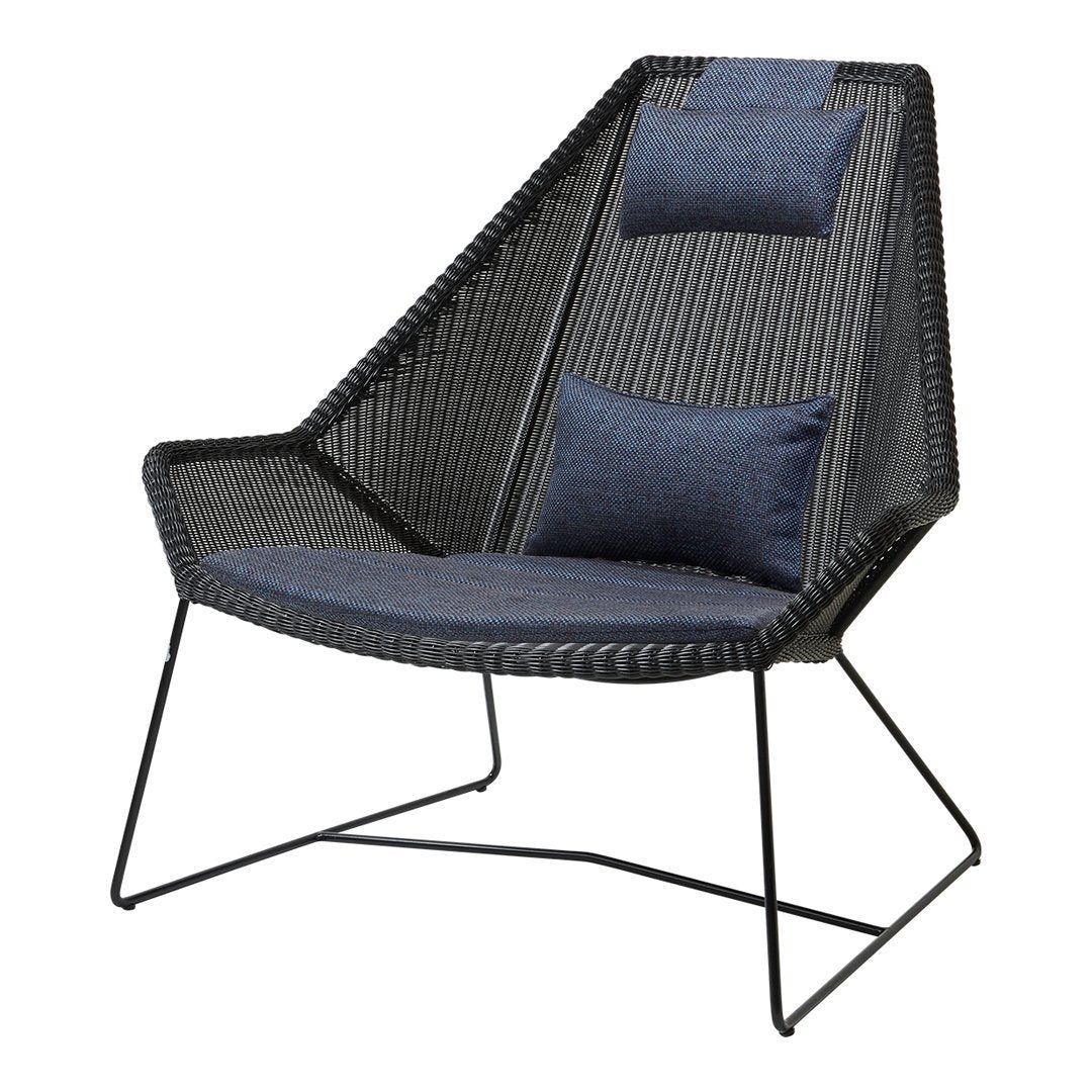 Breeze Highback Chair - Comfortable Outdoor Patio Furniture for Relaxing in Garden, Poolside or Backyard