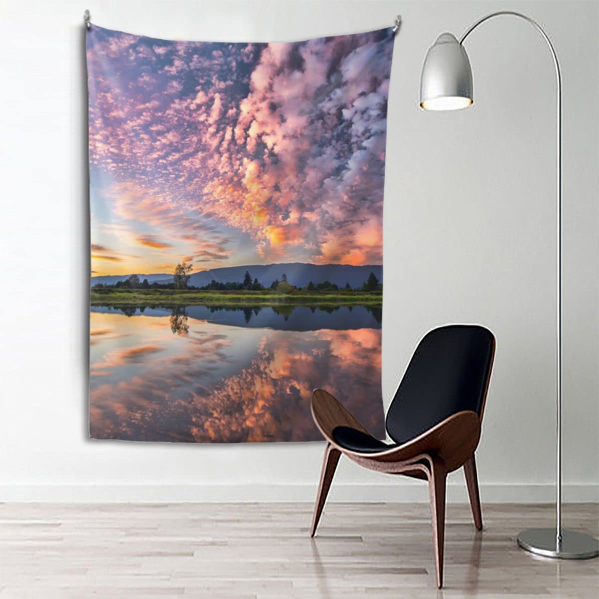 Custom Wall Tapestry - Personalized Photo & Text Backdrop - 80x60 Inch Vertical Wall Hanging Decor for Wedding, Bedroom & Living Room - Made to Order Home Decor (203x152 cm)