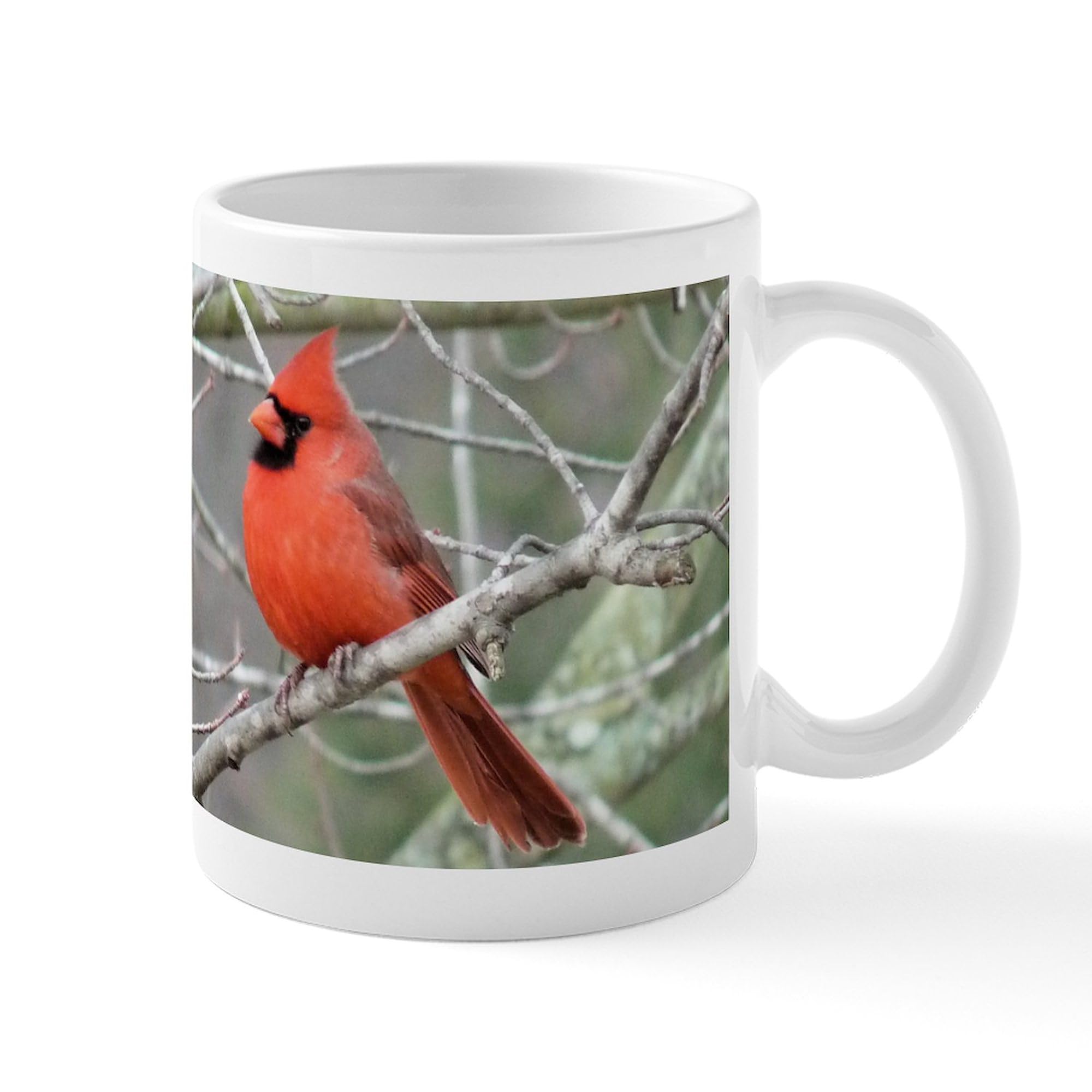 Cardinal Mug 11 oz (325 ml) Ceramic Coffee Cup - Perfect for Home, Office & Gifts - Insulated Hot & Cold Drinkware for Tea, Coffee & Cocoa
