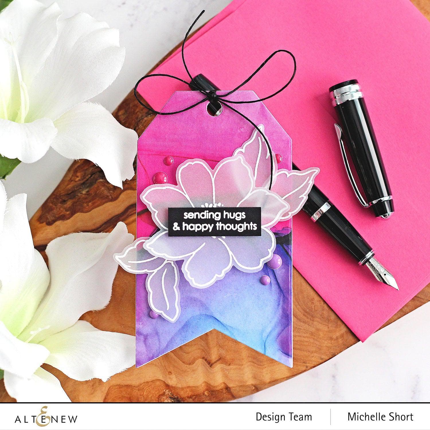 Vibrant Alcohol Ink Backgrounds - 6x6 Inch Premium Paper Pack for Card Making, Scrapbooking & Mixed Media Art Projects