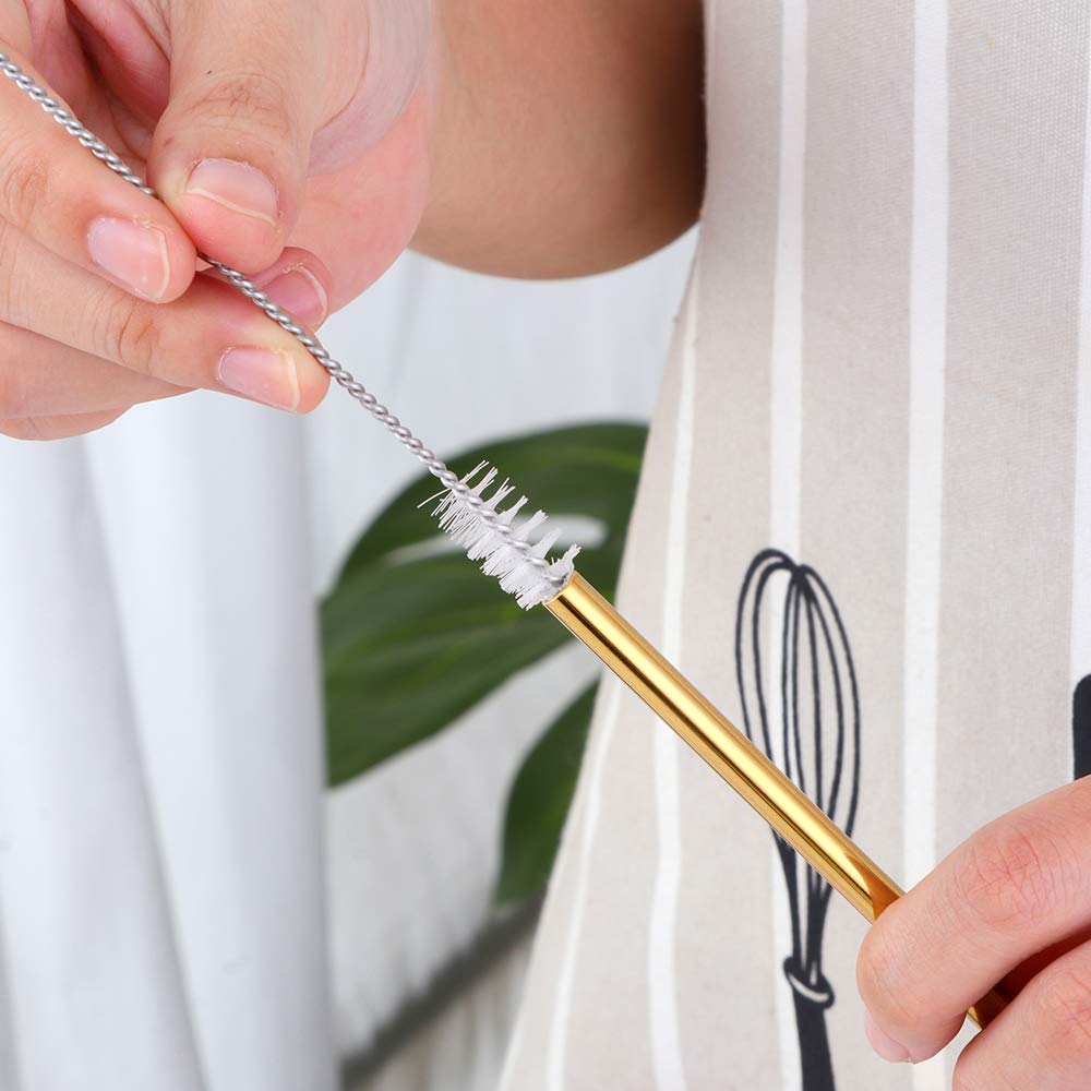 Premium 8-Piece Stainless Steel Camping Flatware Set - Knife, Fork, Spoon, Chopsticks & Straw for Outdoor Adventures